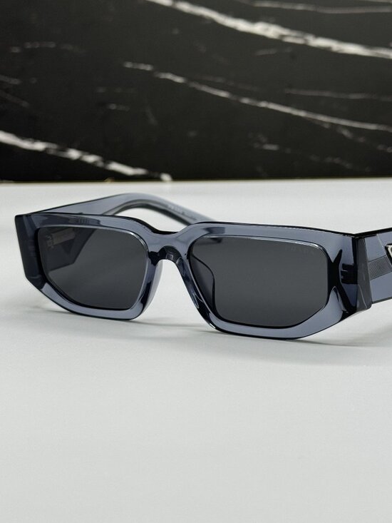NEW PRADA PR09ZSF 17T08Z SUNGLASSES BLUE UNISEX PR 09ZSF 17T08Z, SPR 09ZF 17T08Z main image 9